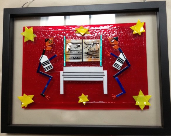 Torah Study framed copy